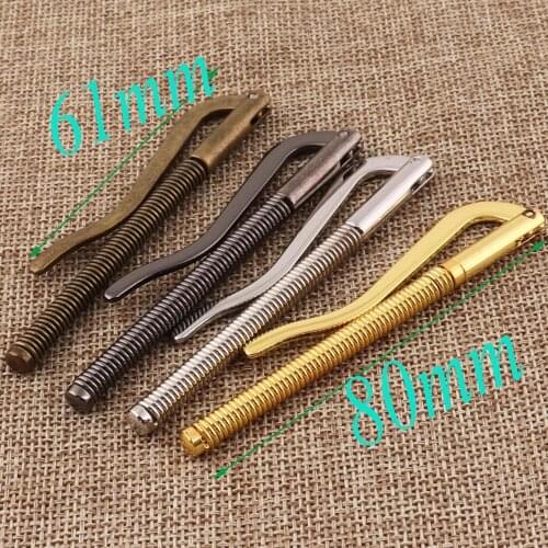 5 PCS Spring Wallet Clips 80mm Money Clip DIY Clip Wallet Money Clip Wallet,Leather Wallet Mens Leather Wallet Card Wallet