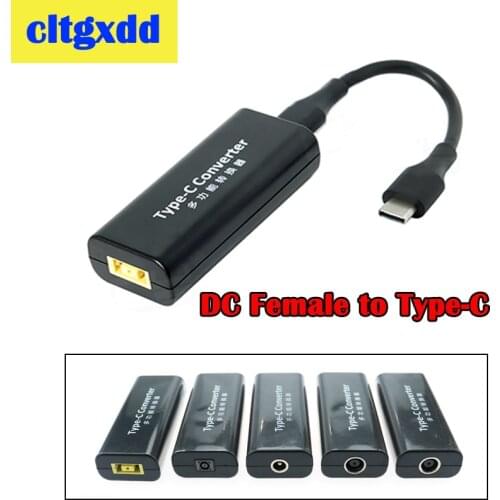 65W Mini Power Supply DC Adapter Charger Connector DC 7.9 7.4 5.5 mm to USB Type C Converter For Lenovo Hp Asus Laptop PC Comput