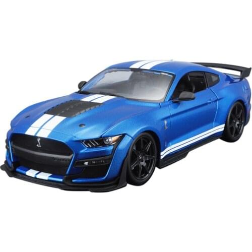 1:18 2020 New Ford Shelby GT500 Alloy Retro Car Model Classic Car Model Car Decoration Collection Gift