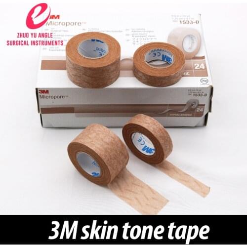 3M adhesive tape cosmetic plastic tape micro hole breathable allergy-proof medical adhesive tape double eyelid tool