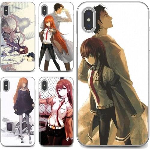 Silicone Phone Case For Sony Xperia XA1 XA2 ULTRA 10 X L2 For Oppo realme c3 6 6S 6i 7 7i Pro c11 Anime Steins Gate Amane Suzuha