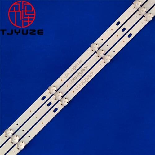LED Backlight strip LC43490063A for LG 43UJ675V 43UJ655V 43LJ510V 43LJ624V 43LJ634V 43UJ651V 43UJ701V LC43490062A LC43490060A