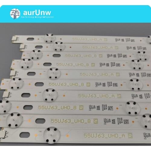 LED backlight strip 8 lamp for LG 55"TV Innotek 17Y 55INCH_B-TYPE SSC_55UJ630V 55UJ6300 55UJ63 55LJ63_UHD_B 55LJ55_FHD_A