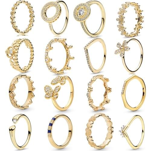 Женские золотые кольца ZMFINES China At AliExpress