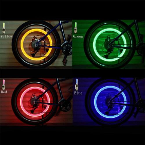 1Pcs Motion Sensors Safety High Bright Bike Car Tire Neon LED Flash Light Lamp Universal Tyre Wheel Valve Sealing Caps#272208