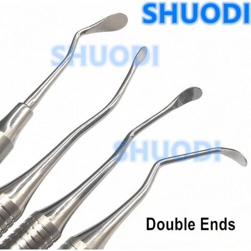 1 piece Dental Implant Surgical Sinus Lift Double Ends Lifting Tool Dental Lift Elevator Instrument Stainless Steel 4 types