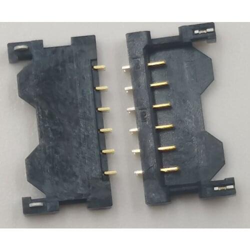 10Pcs Battery Flex Clip Holder FPC Connector For Samsung Galaxy Tab 4 10.1 T530 T531 T535 Tab Pro 8.4 T320 T321 T325 Board 6pin