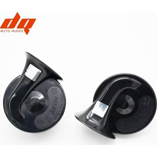 2pcs Car Horns Air Horn Waterproof Dustproof Universal Interface high Quality 12V Loud Snail Single Insert Klaxon for Motorcycle