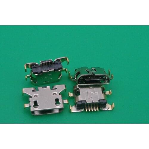 5pcs Mini Micro USB Jack for Elephone P6i P6I For Vodafone 720 plug Charging Port Socket Connector Replacement Repair Parts