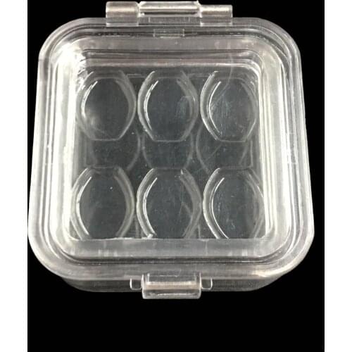 50pcs Dental Retainer Case Denture Storage Box Denture Case for Veener and False teeth