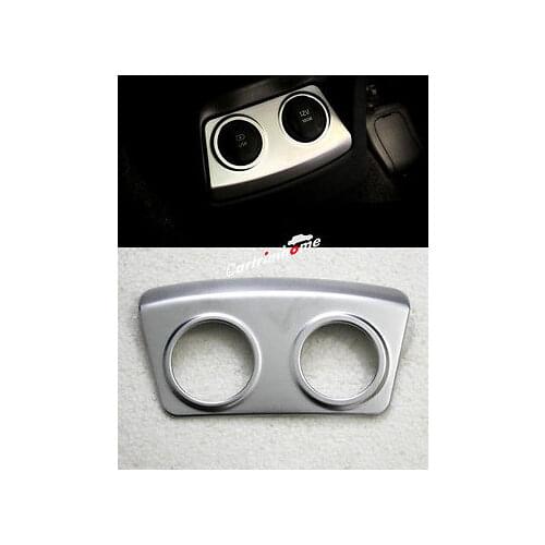 ABS Interior Rear Cigarette Lighter Panel Cover Trim For Kia Sportage 2016 2017