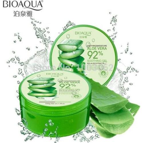Ageless Mizon Face Cream Bioaqua Facial Treatment Concentrated Aloe Vera Gel 92% Soothing Cream Sun Restoring Moisture Mask
