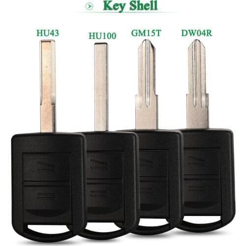 Bilchave 10pcs Remote Car Key Shell 2 Button Fob For Opel Vauxhall Corsa c Meriva astra h j g d Combo Auto keys Fob Micro Switch