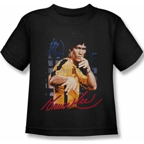 Bruce Lee Yellow Jumpsuit Juvenile Short Sleeve T-Shirt Sizes- S-L New