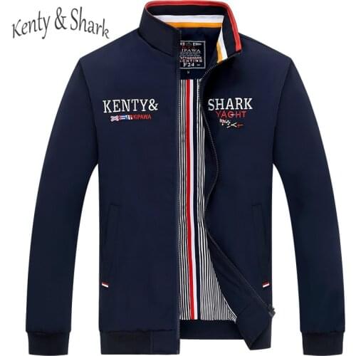 Luxury Brand Shark Mens Jacket 4XL Keep Warm Cotton Liner Coat Men High Quality Embroidery Mens Windbreakers Bomber Jacket Men