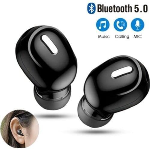 Mini X9 Wireless Bluetooth 5.0 Earphone Headphone Sport Gaming Headset With Mic Handsfree Stereo Earbuds For Xiaomi All Phones