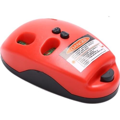 Multi functional laser level Horizon Vertical line level tool spirit level mouse type Right Angle
