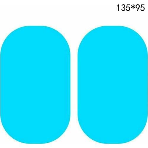2PCS Car Rearview Mirror Protective Film Anti Fog Window Clear Rainproof Rear View Mirror Protective Soft Film Auto Accessories