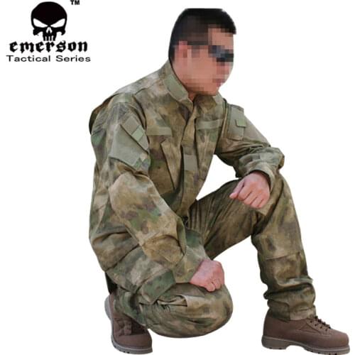 Emersongear New! Military BDU Hunting Combat Suit BDU A-TACS/FG COAT+PANTS EM6923