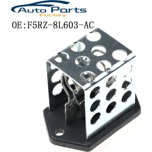 New Engine Cooling Fan Module Resistor For Ford GT Focus Contour F5RZ-8L603-AC F5RZ8L603AC 4U2Z-14S411-DA 4U2Z14S411DA
