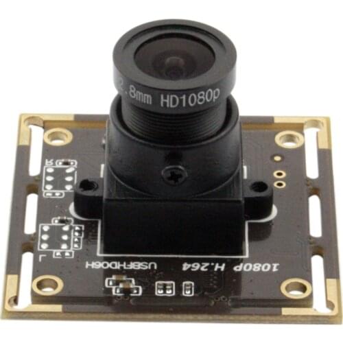 2MP 1080P H.264 USB2.0 1/2.9" Sony IMX322 Low illumination 0.01lux Color CMOS Sensor USB Camera module board