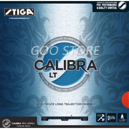 STIGA CALIBRA LT Table tennis rubber Speed Spin pimples in STIGA ping pong sponge