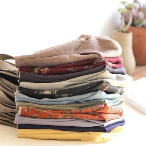 Hot Sell Small Square Bag Woman Cotton And Linen Handbag Variety Of Styles Leisure Simple Hasp Feminina Bolsos Mujer Sac