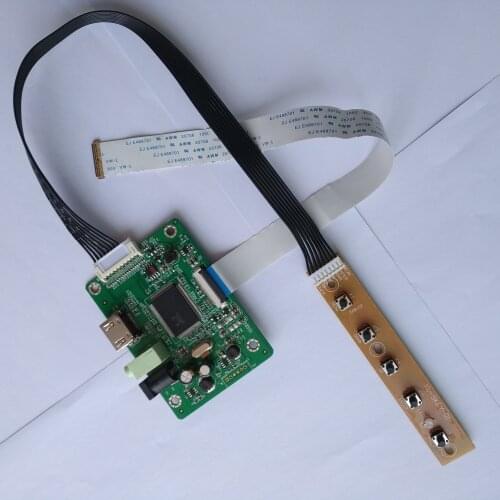 LED LCD EDP Controller board diy For 15.6" B156XTN07.0 HW0A monitor screen 1366*768