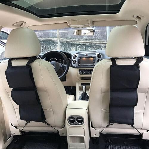 Tactical Gun Rack Organizer for Car Back Seat Gun Sling Shotgun Rifle Case Car Seat Gun Holder Holding 3 Pistols