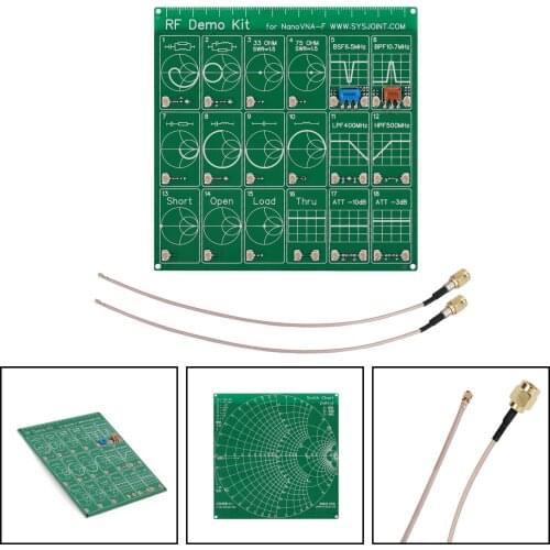 Areyourshop RF Demo Tester Board Filter Attenuator For NanoVNA-F Vna Vector Network Analyzer