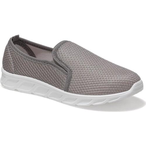 Gray Black Casual Sneakers Women Walking Shoes Comfortable Air Flow Summer Textile Fabric All Day