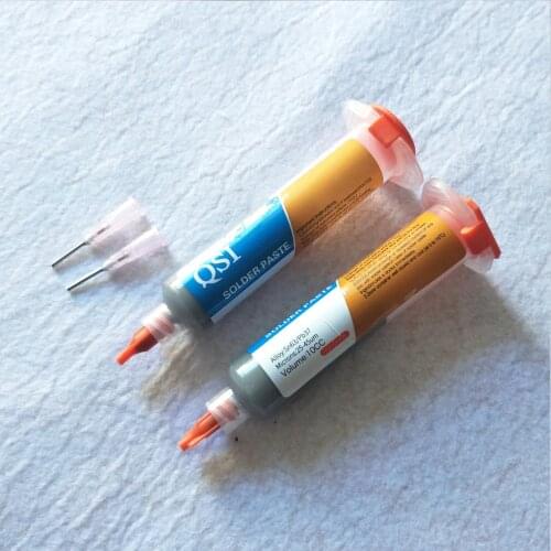 2pcs 10CC Solder Paste Flux z40 Sn63/Pb37 25-45um Syringe For PCB SMD Mobile Phone Repair XG-z40 Flux Paste Soldering Tin Cream