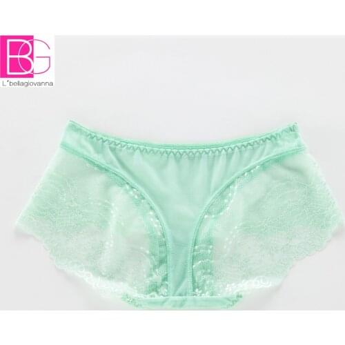 6pcs/Lot Women Panties lingerie girl briefs Ultra thin Transparent XXS-M Seamless Female Floral Lace Underwear Intimate 8048P5
