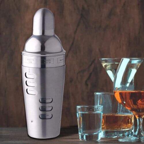 700ml Cocktail Shaker Eco-friendly Leak-proof Stainless Steel Double Wall Cocktail Mixers for Party Bar Accessories