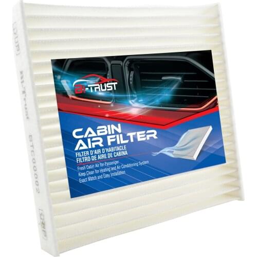 Bi-Trust Fit for Honda Jazz GD1 Fit 2002-2007 Cabin Air Pollen Filter 80293-SB7-W03