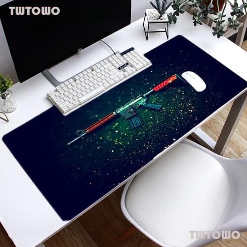 Large 90X40cm CS GO MousePad XL Rubber Lock Edge Fashion Speed Gamer Gaming Mouse Pad Laptop Desk Mat