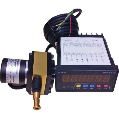 CALT CESI-S1000P-C03 0.04mm/pulse resoluion draw wire encoder with 6 digitals display counter BL9648