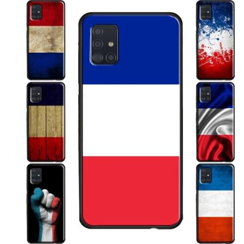 France Flag Case For Samsung Galaxy S10 S8 S9 Plus S20 FE S21 Ultra S10e Note 20 Ultra Note 9 10 Plus