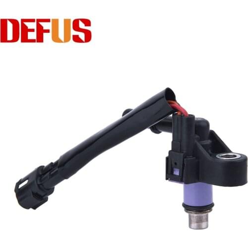 DEFUS 1X New Fuel Injector Motorcycle Injection With Plug Flow 250cc/min Fuel Nozzle Replacement Motor Spray System Customized