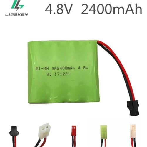 4.8V 2400mAh Remote Control toy electric lighting security facilities 4*AA NI-MH battery RC TOYS battery group