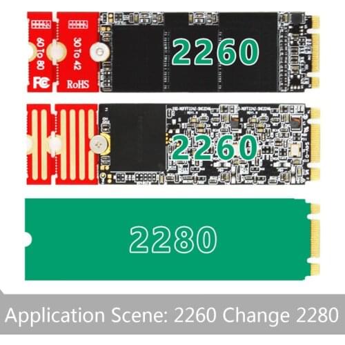M2 M2PLUS NGFF NVME M.2 Extended Transfer 2230, 2242, 2260, 2280 Aircraft M2 CHANGE LONG SIZE NVME NGFF M.2 U.2 M3 M.3 SSD