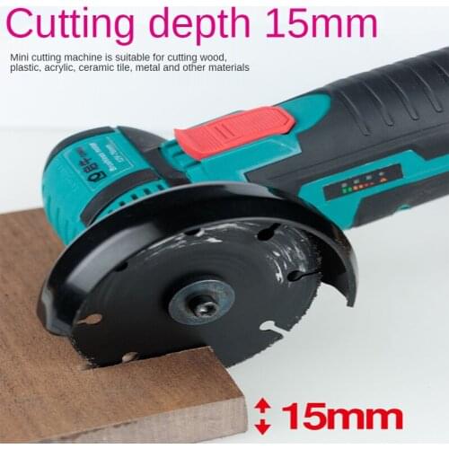 12V Brushless Angle Grinder Small Hand-Held Household Electric Grinding and Polishing Machine Cutting Machine