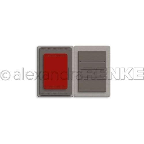 Mini Album Basics Rectangle Cutting Dies Scrapbook Dariy Decoration Stencil Embossing Template DIY Greeting Card Handmade