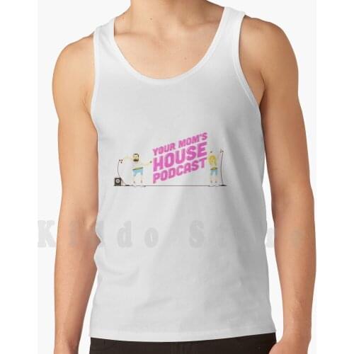 Your MomS House Podcast Original tank tops vest sleeveless Your Moms House Podcast Tom Segura Christina Pazsitzky Jeans