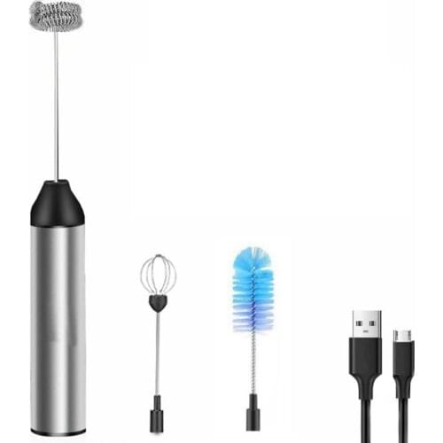 Milk Frother Handheld Electric Whisk- Portable Rechargeable,Drink Mixer for Cappuccino Latte Hot Chocolate Matcha