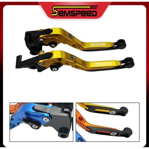 Semspeed CNC Clutch Brake Levers For Honda CBR300R CB300R CB300F CB300FA 2014-2019 Motorcycle Brakes Folding Extendable Lever