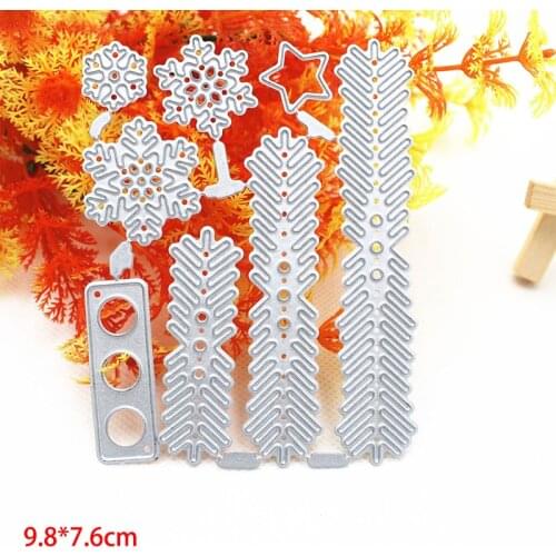 Snowflake Leaves 2020 New Metal Cutting Dies DIY Scrapbooking Paper Photo Album Crafts Seal Punch Stencils