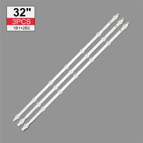 LED Backlight Strip 7 lamp for LG 32'' ROW2.1 Rev TV 32ln541v 32LN540V 6916L-1437A 6916L-1438A 6916L-1204A 6916L-1426A