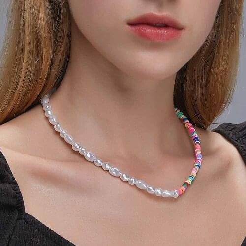 YASWEi Pearl Necklaces For Women