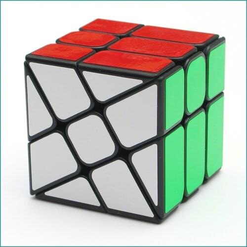 YongJun Windmill Magic Cube Speed Puzzle Professional Educational Antistress Twisted Fun Cube For Adults Childrens Gift Toys